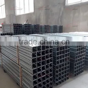 Outdoor Galvanized Perforated Metal Steel Square Tube With Hole for Traffic Road Sign thumbnail-2