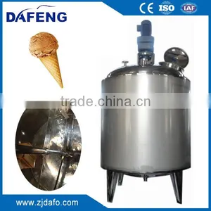 Stainless Steel 304 316L Ice Cream Electric Heating Jacket Mixing Tank thumbnail-2