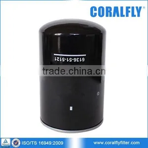 PC150 Excavator Lube Oil Filter 6136-51-5121 thumbnail-1