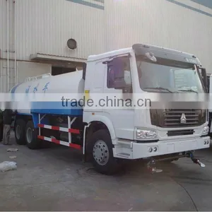 4X2 HOWO Water Tank Truck thumbnail-1