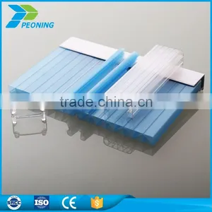 Sunshine Multiwall Polycarbonate pc u Locking Hollow Sheet thumbnail-5