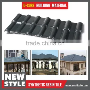 Durability Fancy Low Cost Spanish Style Roof Tiles Synthetic Resin For Roof Tiles thumbnail-5