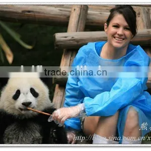 PE Film Laminated Spunbond Nonwoven for Medical Bedsheet or Disposable Gown thumbnail-2