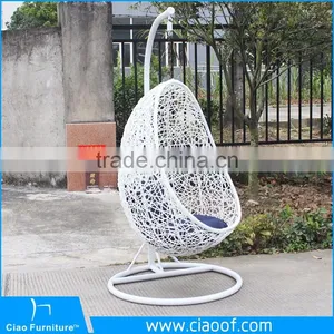 Patio Outdoor Swing Hanging Egg Chair thumbnail-4
