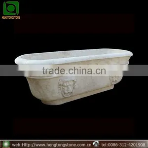 Natural White Marble Bath Tubs thumbnail-1