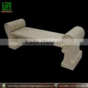 Antique Natural Stone Garden Bench thumbnail-1