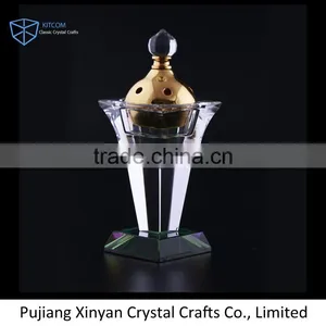 Fashionable Crystal Mesh Incense Burner With Metal thumbnail-1