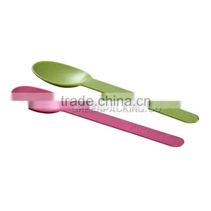 Compostable PLA Ice Cream Spoons 6 Inch 150mm thumbnail-1