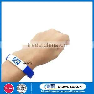 Personalized Fashion Silicone Bracelet, Customized Logo Silicone Bracelets thumbnail-3
