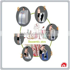Spa Slimming Full Body Detox Therapy Loss Portable Home Steam Sauna thumbnail-3
