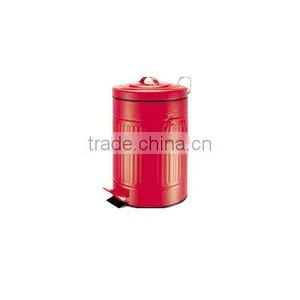 5 Liter Round Step Trash Can - Kitchen Waste Garbage Bin New thumbnail-1