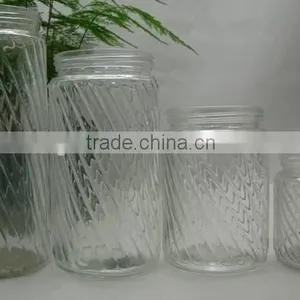 Glass Storage Jar With Lid/Glassware/Glass Jars thumbnail-1
