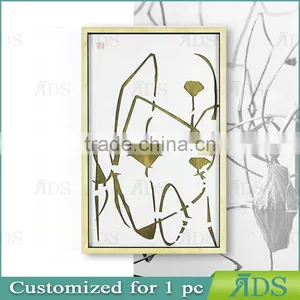 Framed Handmade Hollow Out Paper Hotel Decorative Wall Art thumbnail-2