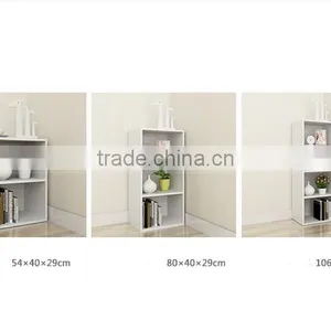 Colorful DIY Assembly Wood Cabinet Wooden Cube Storage Home Furniture Storage Boxes Cabinet thumbnail-5