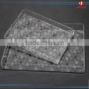 High Quality Clear Acrylic Tray,Custom Printed Serving Tray thumbnail-6