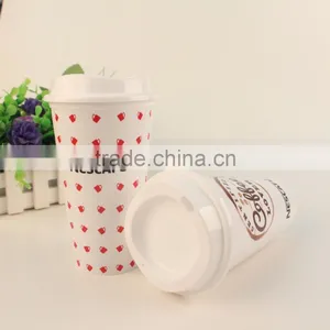 Custom Printing Reusable Starbucks Plastic Coffee Cup With Lid thumbnail-3