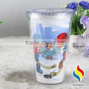 Sedex 4P Audited Factory 16oz Double Wall Acrylic Tumblers With Inserts thumbnail-1