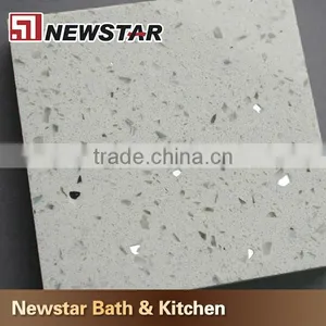 Made in China Hot Sales White Quartz Floor Tiles thumbnail-1