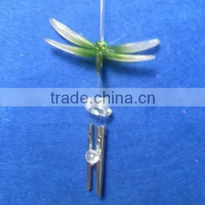 Hand Weaving Craft Acrylic Metal Wind Chime Home Hanging Decoration thumbnail-5