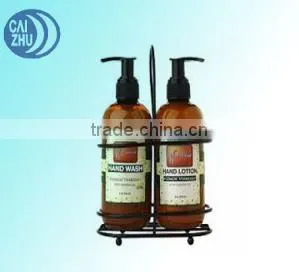 Bathroom Shower Basket Caddy Shelf Shampoo Double Rack thumbnail-1