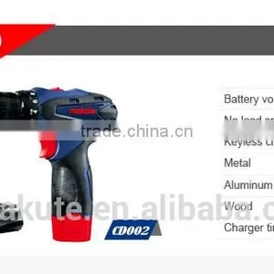 Air Drill CD005 NEW 10mm Cordless Drill thumbnail-4
