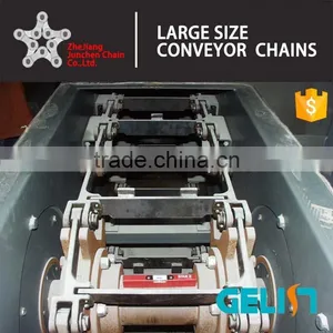 DT Type Large Buried Scraper Drop Forging Conveyor Chain thumbnail-3
