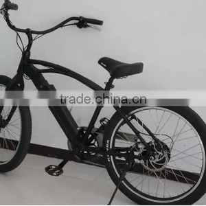 2017 Newly Design 26 Inch Aluminum Electric Beach Cruiser Bike thumbnail-4