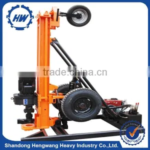HW100 DTH Drilling Portable Borehole Rig Casing Drilling thumbnail-5