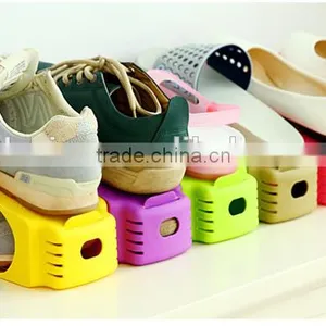 Thick Plastic One-piece Shoe Stand , Shoe Storage Rack thumbnail-1
