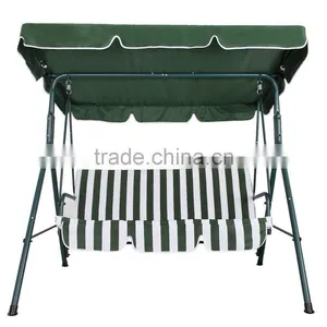Outdoor Green Strip Garden, Patio & Balcony Swing Chair for Hot Sale thumbnail-1
