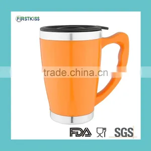 Plastic + Stainless Steel Termos Travel Mug Thermo Starbucks Coffee Cups Mug thumbnail-4