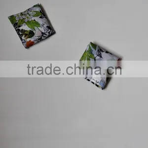 Rose Flowers Hummingbird Spring Eco Reusable Foldable Shopping Tote Bag thumbnail-5