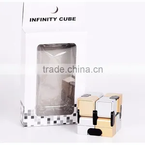 Original Factory Wholesale Newest Fidget Cube Children Desk Toy Infinity Cube Metal Display Cubes thumbnail-5