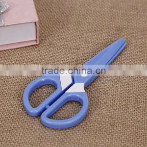 CIJ03-- Hot Sale All Plastic Student Scissors , Safe Scissors thumbnail-5