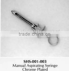 Manual Aspirating Syringe Chrome Plated thumbnail-1
