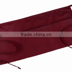 Wholesale Cheap Waist Apron With Self Material Ties and Two Front Pockets thumbnail-1