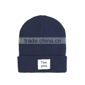Blank Pattern Woolen Knitted Hat thumbnail-2