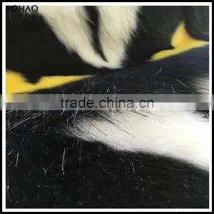 Hot Selling Wholesale Customized Special Print High Quality Softtextile Faux Fur Upholstery Fabric thumbnail-5