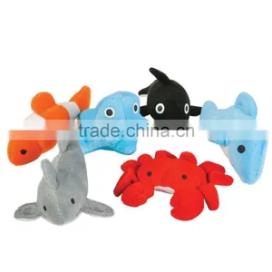 Assorted Small Ocean Toy Fish Stuffed Animal Plush Sea Animals Toys thumbnail-1