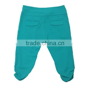 100% Polyester Wholesales Women Summer Elasticated Waist Women Pants thumbnail-2