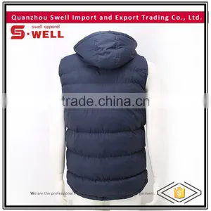 Hot Selling Customized Winter Mens Vest thumbnail-2