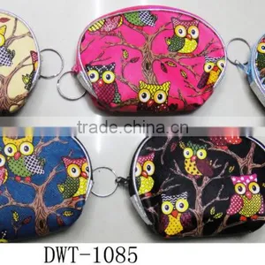 Fashion Hot Popular Pvc Leather Cheap Gift Owl Purse thumbnail-1