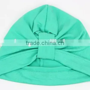 2016 Hot Sale Green Knot the Wind Wave Sago Industry Baby's Hat thumbnail-3