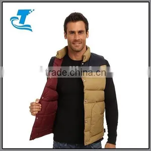 Winter Outdoor Goose Down Mens Sleeveless Vest thumbnail-2