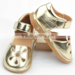 Toddler Shoes Outdoor Squeaky Shoe PU Leather Kid Shoes Sandal thumbnail-3