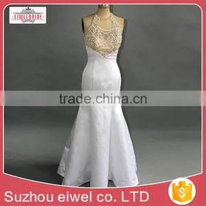 Chinese Sexy Mermaid Wedding Dress/Beaded Wedding Dress thumbnail-1