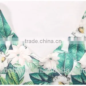 Sleeveless Summer Sexy Print Slim Women's Business Suit thumbnail-3