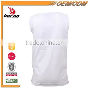 BEROY Branded 100% Cotton Kids Sleeveless Vest With Custom Printing thumbnail-3