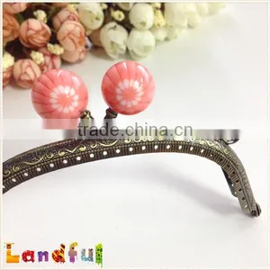 Colorful Gumball Frames Bag Making Supplies Metal Coin Sewing Purse Frame thumbnail-4