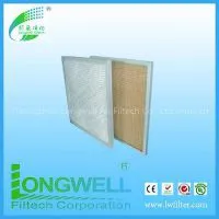 High Termperature Resistance Pre-Filter G3/G4; Panel Filter/fiberglass Media With Wire Grids at Both Side thumbnail-1